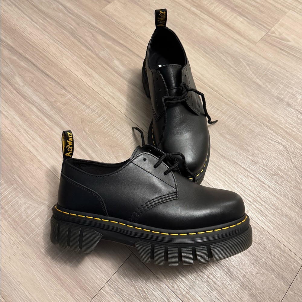 Dr. Martens Black Leather Boots